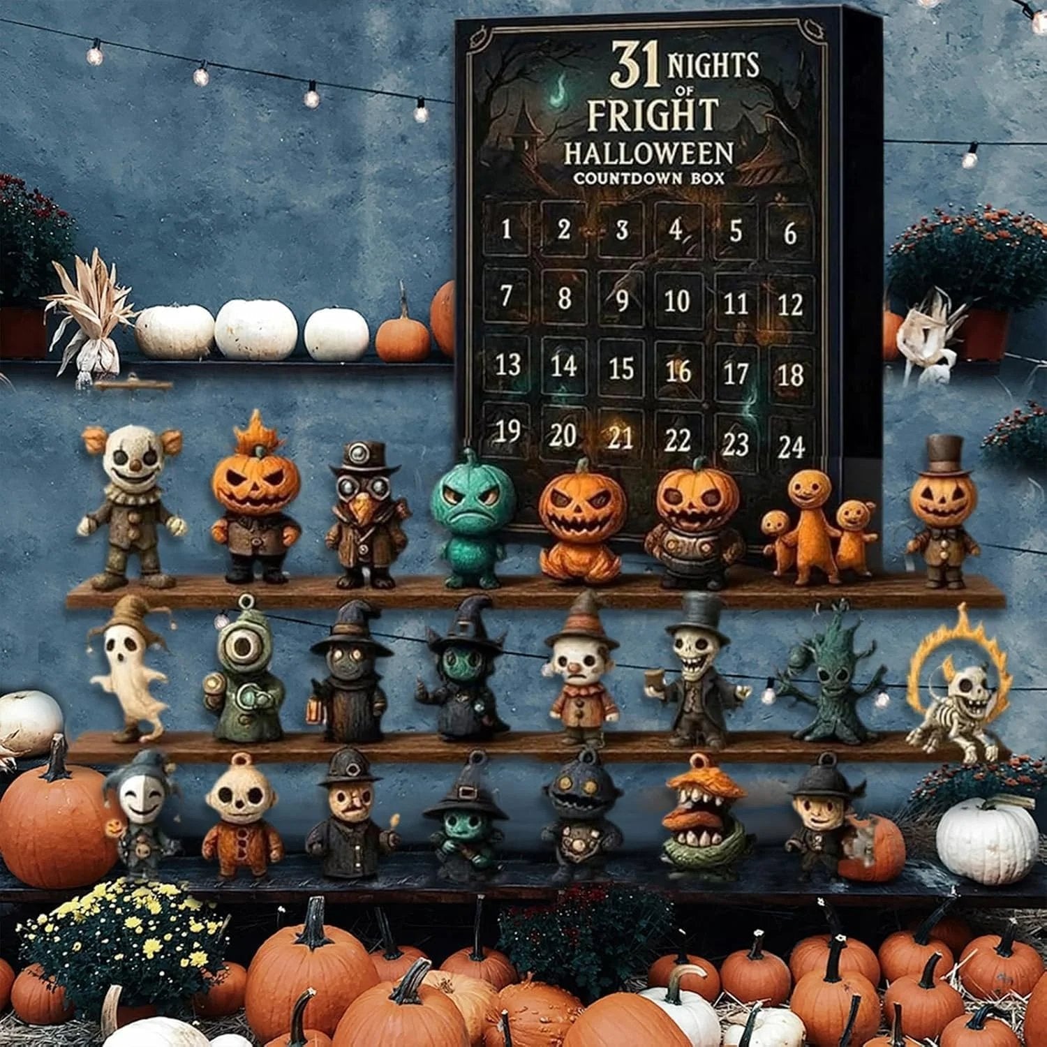 👻🕸️31 Nights of Fright - Halloween Countdown Box