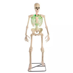6.5 ft. Grave & Bones Animated LED App Controlled Ultra Skelly with LifeEyes LCD Eyes H23