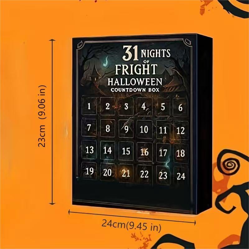 👻🕸️31 Nights of Fright - Halloween Countdown Box